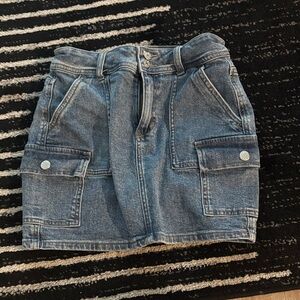 Guess Blue Denim Skirt
